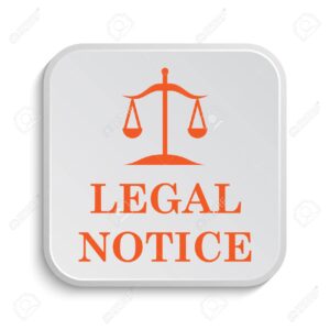 Legal notice icon